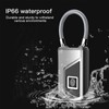 Smart Fingerprint Recogonizer Padlock Semiconductor Fingerprint Induction Lock