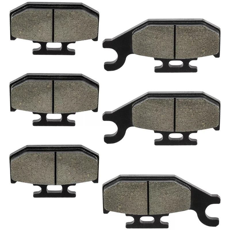 Caltric Brake Pads for CanAm Outlander 800 4X4 2007-2012 Front