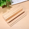 EXCEART 12pcs Rectangle Wooden Boards 7.86x1.57x0.12 inch Unfinished Wood Plaques