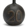 Lulu Decor, Cast Iron #20 Doorstop, Doorstop with Handle (8.6