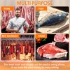 4 Pcs Bone Dust Scraper and 2 Pcs Meat Hooks