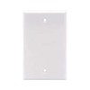 axGear Blank No Device Plate Outlet Cover Single Gang Standard
