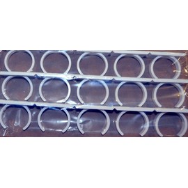 Spice Clips Spice Gripper - Cabinet Organizer Holds 30 Spice Jars, Pantry Garage and Kitchen Storage for Spices, Pills, Sprinkles, and Craft Paints