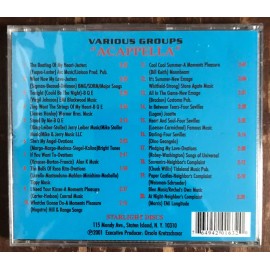 Starlight Serenade Vol. XI Vocal Groups Acappella CD The Jesters, The Ovations!