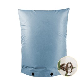 SOKINGCOVER Backflow Insulation Cover Backflow Preventer Cover 30" W x 24" H with EVA Thickened Cotton Protection Insulated Pouch for Winter Backflow Freeze Protection Faucet (Blue)