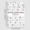 ADHD Cleaning Planner Cleaning Schedule and List Organiser Daily Weekly