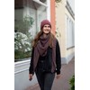 KNIT FACTORY - Sally Triangular Scarf - Women's Knitted Scarf