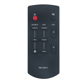 AIDITIYMI RMC-SB216 Replacement Remote Compatible with Insignia Soundbar NS-SB216