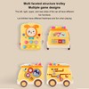 Bus Beat A Mole Toy Educational Sound Light Interactive Musical