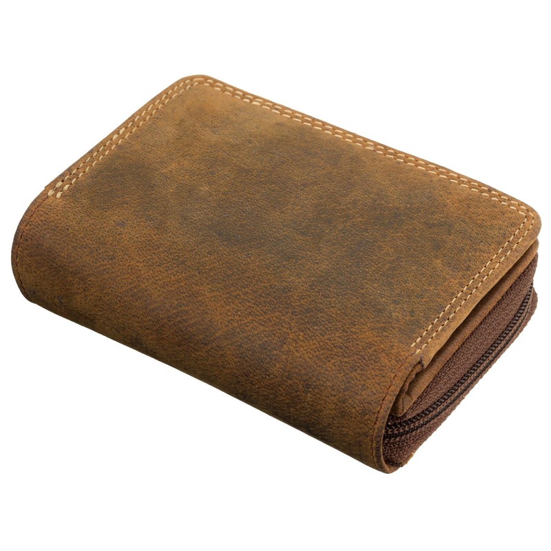 VISCONTI Hunter Collection Rocket Leather Purse with RFID and Tap