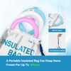 Neck Cooling Tube(with Cooler Bag)，hot Weather Reusable Long-Lasting Cooling Relief
