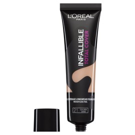 L'Oréal Infallible Total Cover Foundation, 21 Golden Sand, 35 g