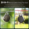 Pestairs 30ft Dog Tie Out Cable and Retractable Dog Leash,