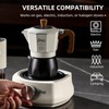 Bincoo Espresso Maker Stovetop - 2 Cup/120ML Small Stove Top