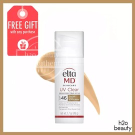 EltaMD Elta MD UV Clear TINTED Facial Sunscreen SPF 46 1.7 oz EXP 09/2026 *New in Box*
