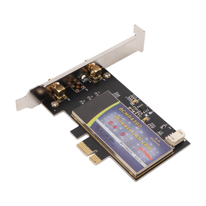 PCI E Network Card BCM94360 1200Mbps PCB Material Computer WiFi