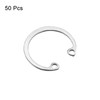 sourcing map 50Pcs 22mm Internal Retaining Ring Circlip, 304 Stainless