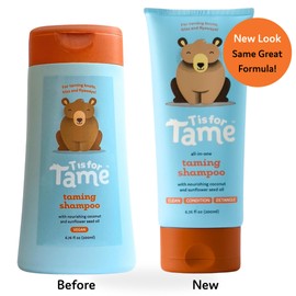 T is for Tame - Baby Shampoo - Plant Based & All-Natural, Pediatrician and Dermatologist Tested, Specially Crafted for your Baby's Gentle Hair - 6.76 fl oz (2 Pack)