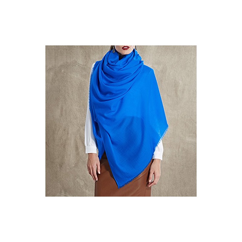 Prettystern Women's Extra Large XXL Pashmina Scarf 100% Wool Warm