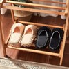 4Pcs Floor Mop Shoes, Microfiber Cleaning Mop Slippers Washable Floor