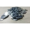 88 Flat Washers 1/4" USS Zinc Plated Steel