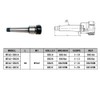 MTA2 HSS Morse Taper Handle, ER16 / 20/25 / 32