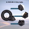 AWSZH(2 pack) 4.10/3.50-5 Inner Tube with TR87 Bent Valve Stem