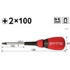 Vessel Vector Normal Screwdriver Large Diameter Grip +2 x 100