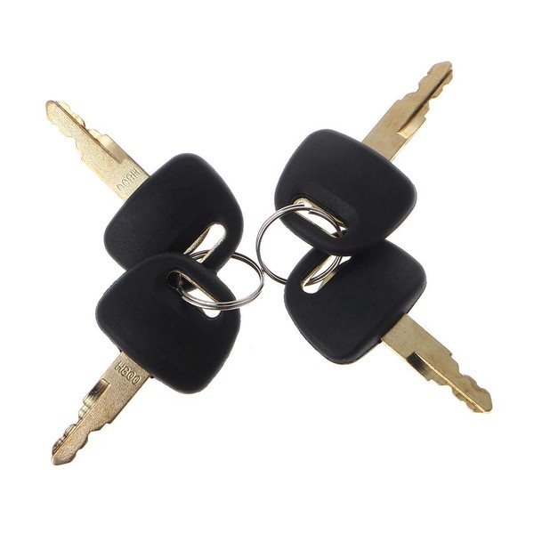 Buwei 4pcs Excavator Ignition Keys For Hitachi & Hitachi ZAX