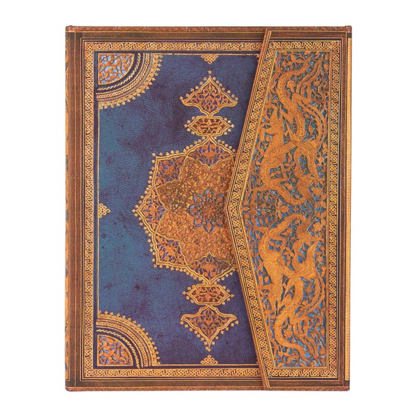 Safavid Indigo (Safavid Binding Art) Ultra Hardback Address Book (Wrap