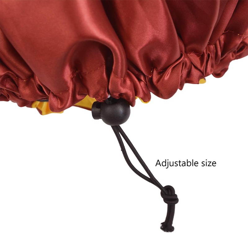 Satin Bonnets Silk Bonnet for Sleeping Double-Sided Adjustable Hair Bonnet