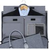 Modoker Convertible Garment Bag with Toiletry Bag, Carry On Garment