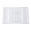 Expandable Utensil Tray Multi Compartments Space Saving Expandable Kitchen Drawer