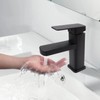 Yostyle Llaves para Lavabo Baño,Monomando para Lavabo de Acero Inoxidable，Mezcladora