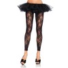 Leg Avenue, Damen Spitze Blumen ohne Fuß, Einheitsgröße, schwarz