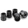 YWHWXB 11pcs Impact Bolt & Nut Remover Set with Solid