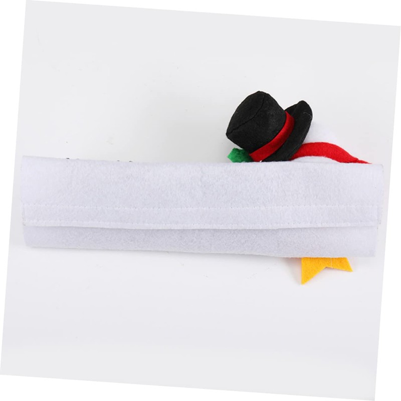 Gadpiparty 3-Piece Christmas Themed Refrigerator Handle Covers Fabric Door Handle
