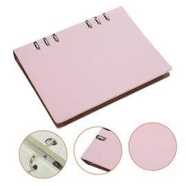 STOBOK Thicken Binder Notebook Office Diary Binder Rings A4 Portable Planner for Note Taking