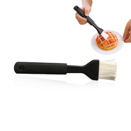 Pastry Brush - TRACOMPAN Professional Heat-Resistant Basting & Oil Brush for Cooking, Baking, BBQ | Kitchen Tool for Glazing Meats, Buttering Pastries | Perfect for Home Chefs & BBQ Enthusiasts
