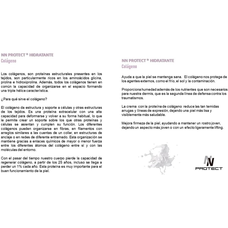 Crema Hidratante facial con extracto de chía nano + colágeno