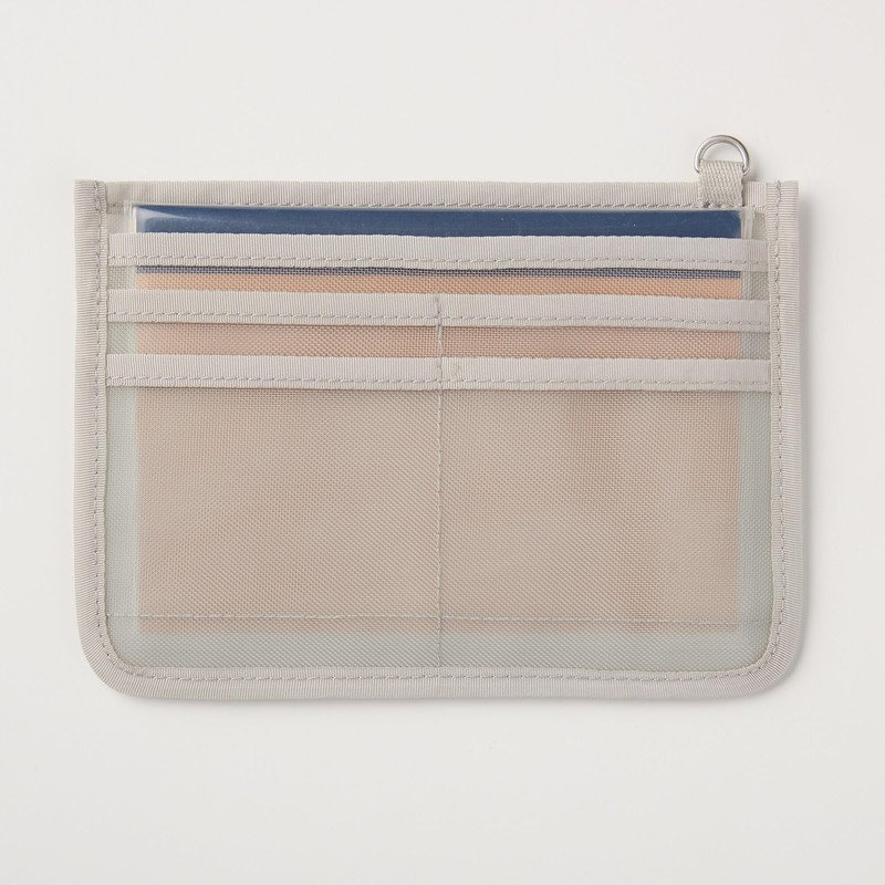 Muji NGB85A1S Cotton Maternal and Child Notebook Case, Small, Navy,