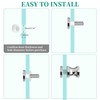 Alise Shower Glass Door Handle,Sliding Shower Doors Knob,One Sided Pull