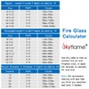 Skyflame High Luster 10-Pound Regular Fire Glass for Fire Pit