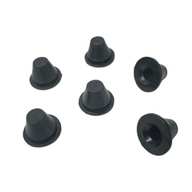 MOJINLI Rubber Side Cover Grommets for Harley Touring 1996-2007 No Drill Needed (6-Pack)