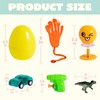 JOYIN JOYIN 96Pcs Easter Eggs with Toys Inside 48 Prefilled