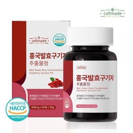 홍국구기자 발효구기자 셀메이드 홍국발효구기자추출물정 1병 홍국발효구기자 홍국균발효구기자 Hongguk Red Ginseng Fermented Goji Berry Extract 1 Bottle
