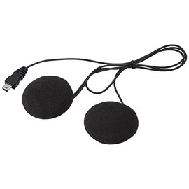 SYGN HOUSE _B+COM Helmet Speaker Set 5 Mini USB Plug Straight Type _00081951 BL