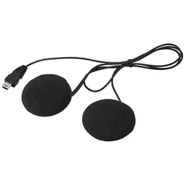 SYGN HOUSE _B+COM Helmet Speaker Set 5 Mini USB Plug Straight Type _00081951 BL