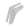 2 Pcs Bathtub Splashing Guard Acrylic Shower Tub Corner Water