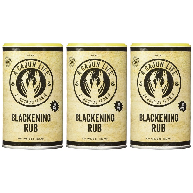 A Cajun Life Blackening Rub Pack of 3